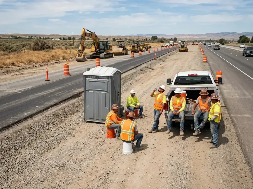 highway-road-construction-crew-007 — frequently asked questions, Porta Potty and Restroom Rentals in Muskogee, OK